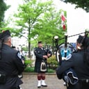 Bagpiper in Virginia