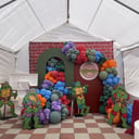 Balloon &amp; Backdrop decor