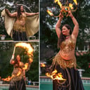 Fire Bellydancer Lorenda