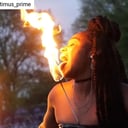 Blue Flame The Fire Performer