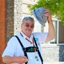 Street Organ Player - Capt. Red,  Alberta's #1