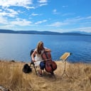 Cat on Cello