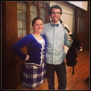 Christian Dauble, Bagpiper