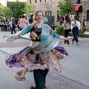 Dancing Hippie Chick Event Chair Massage