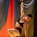 Drea on Straps