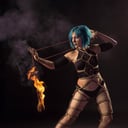 Dresden Blue Fire