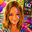 Face Painting by Ladder Lady