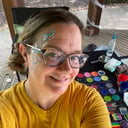Color Carousel Face Painting