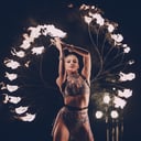 Fire Dancer and LED Performance