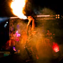 Fire performer Natsu