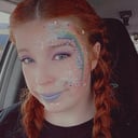 Glittering Ember Face Paint