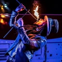 Golem Obsidian Fire and LED Performer