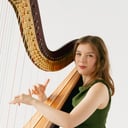 Harpist Emily Reader