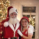 Hilltop Santa and Mrs Claus