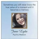 Jane Lyda, Psychic/Medium