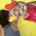 Katie Bush Chalk Art