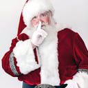 Richard Baxter presents Santa