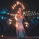 ms. YET: Fire Bellydancer