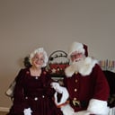 Mrs Patty Claus and Santa