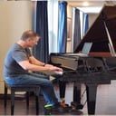 Piano with Mr. A.