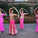 Premier dancers of Atlanta Fusion Belly Dance