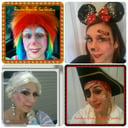 Rainbow Rosie Professional Face Painting