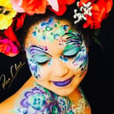 Rosa Flor Face &amp; Body Art Designs