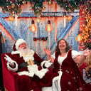 Santa John and Mrs Claus