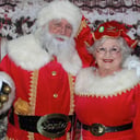 Santa Bob &amp; Mrs. Beth Claus, Bossier City, LA