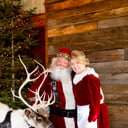 Santa Brad and Mrs. Claus