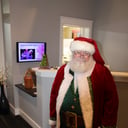 Santa Claus Visit by Sean