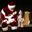 Santa Claus Robert, with real hair and beard
