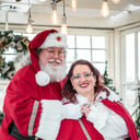 Santa Dave and Mrs. Claus