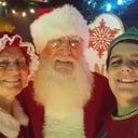 Santa Don and Mrs Claus