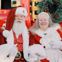 Santa Harley and Mrs. Claus