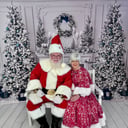 Santa Chuck &amp; Mrs Claus