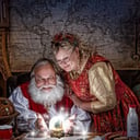 Santa Randy and Mrs. Lady Claus
