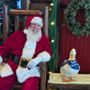 Santa Brian Visits