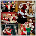Santa with Joe