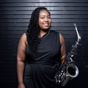 Saxophonist Ashley Jemison