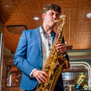 Saxophonist Jordan Burnett
