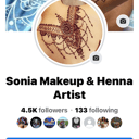 Sonia Makeup &amp; Henna Artist