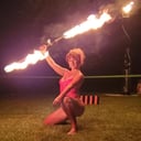 Andrea Stender, Fire Dancer