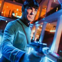 Spock on Earth