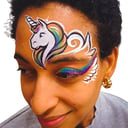 Swirls Face Painting