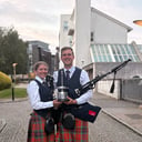Tori &amp; Craig - Lower Mainland Bagpipers