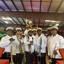 Traditional and funk brass band