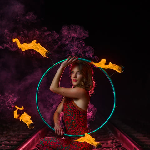 Hire Katie Rose Performance Art - Fire Dancer in Orange, CA | GigSalad