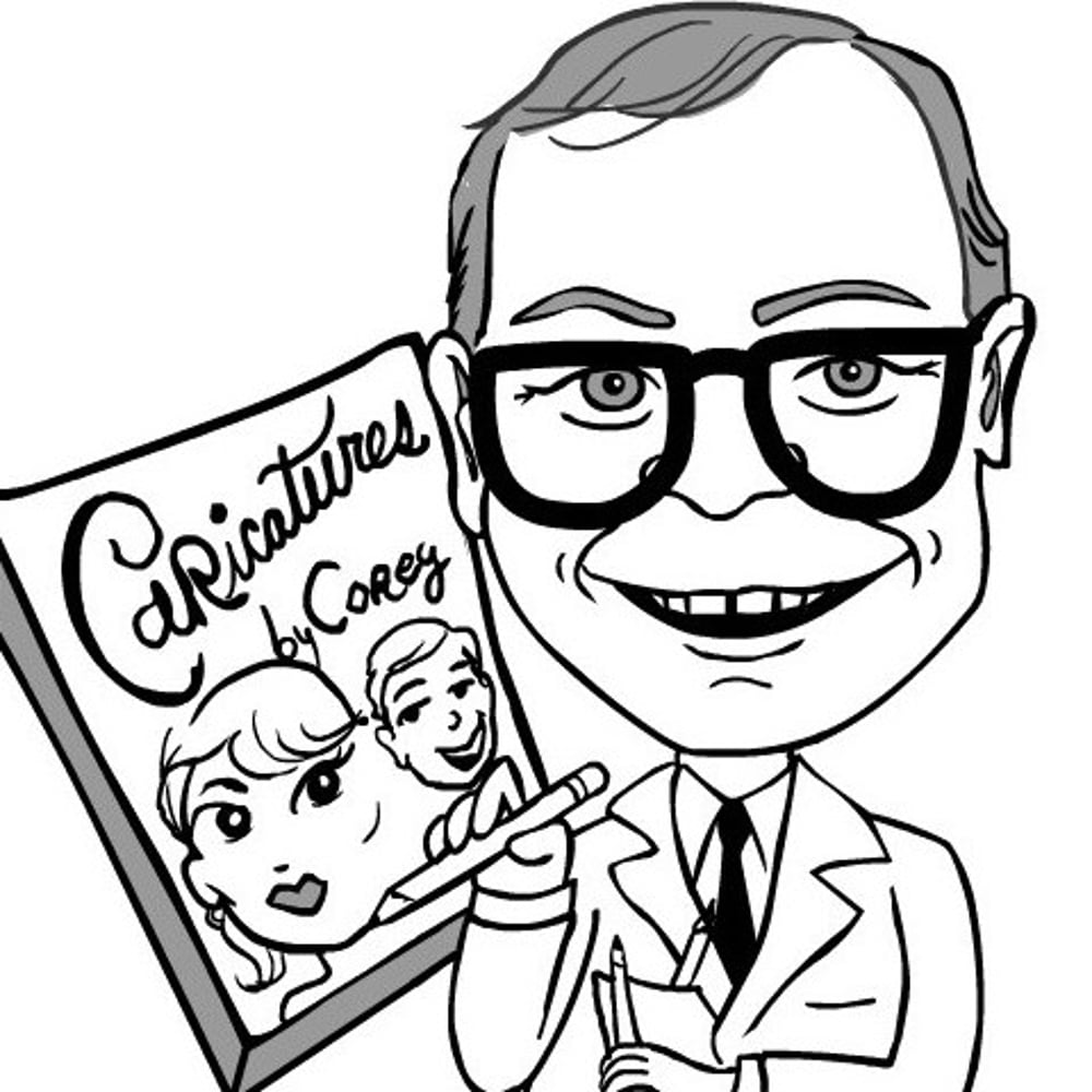 Profile thumbnail image for Caricatures by Corey