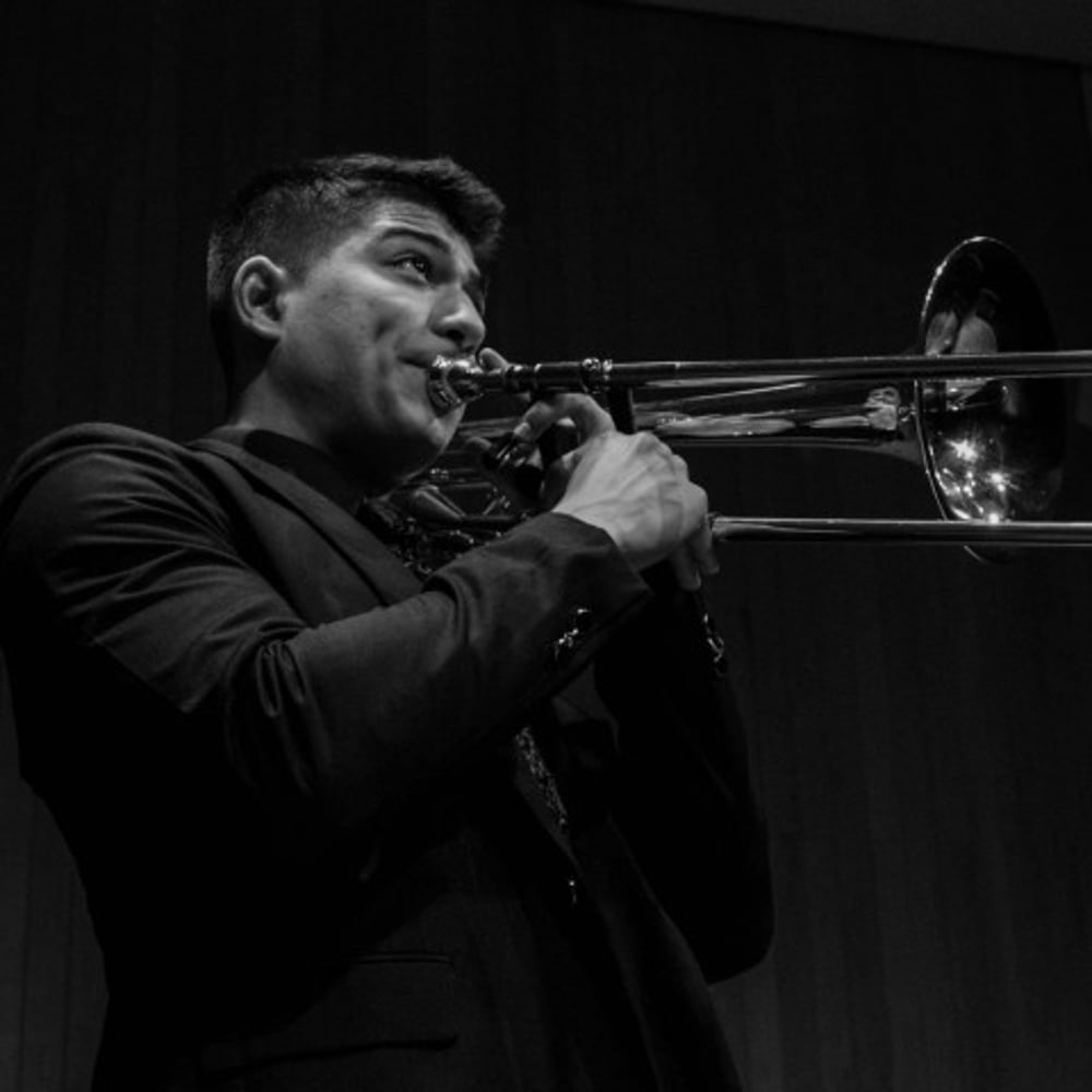 Profile thumbnail image for Christopher Kaercher, Trombone player